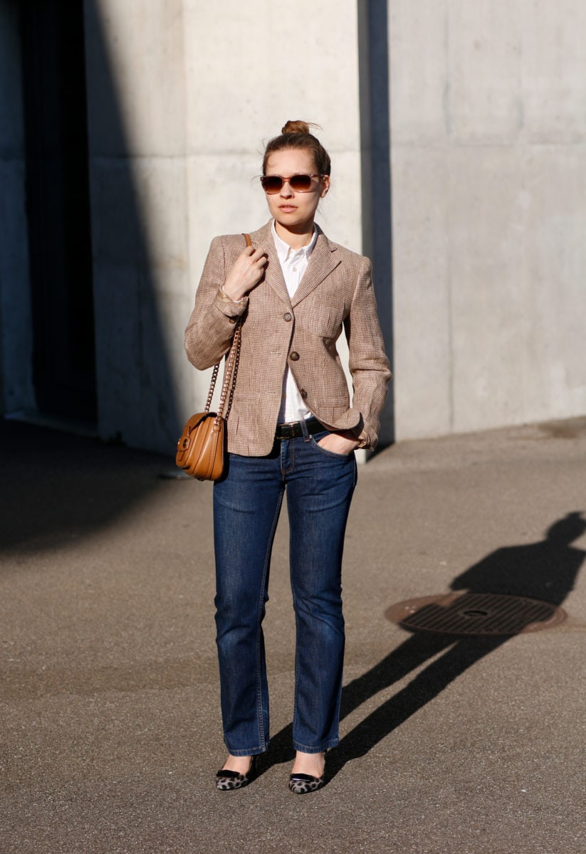 How to Wear a Blazer with Jeans | 6 Thrifted Blazer Styles