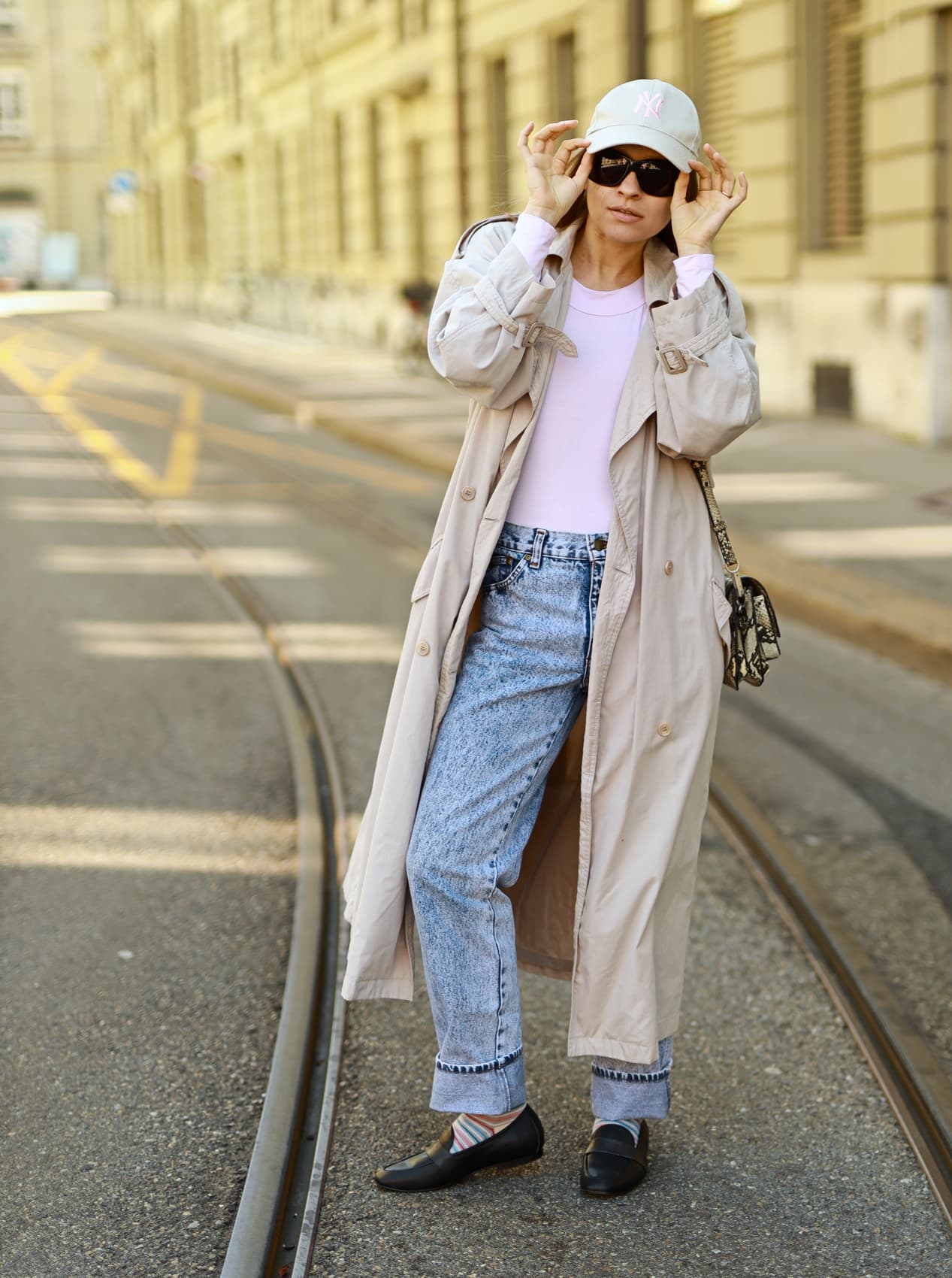 European And American Slim Fit Elegant Trench Coat