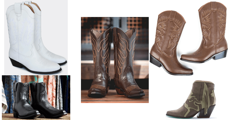 Meilleures bottes de cowboy végétaliennes pour cowgirl côtière, westerncore et plus