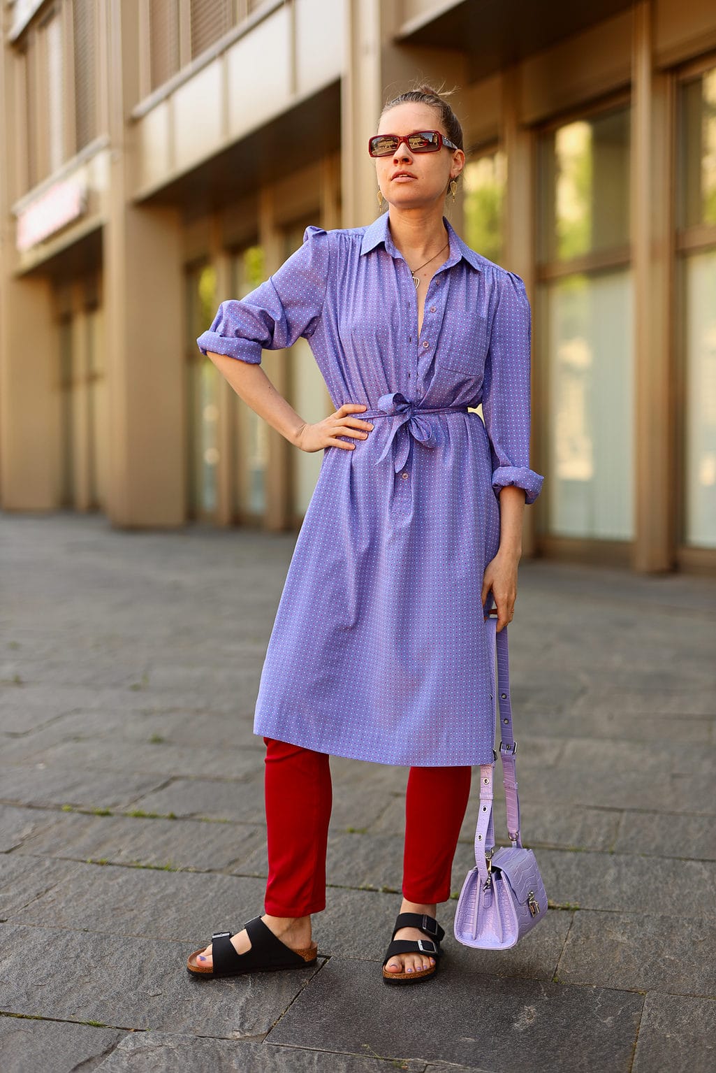 lady in the red dress – Beyond Nine2Five Color:Blush Ombre Floral American Girl Doll FELICITY'S